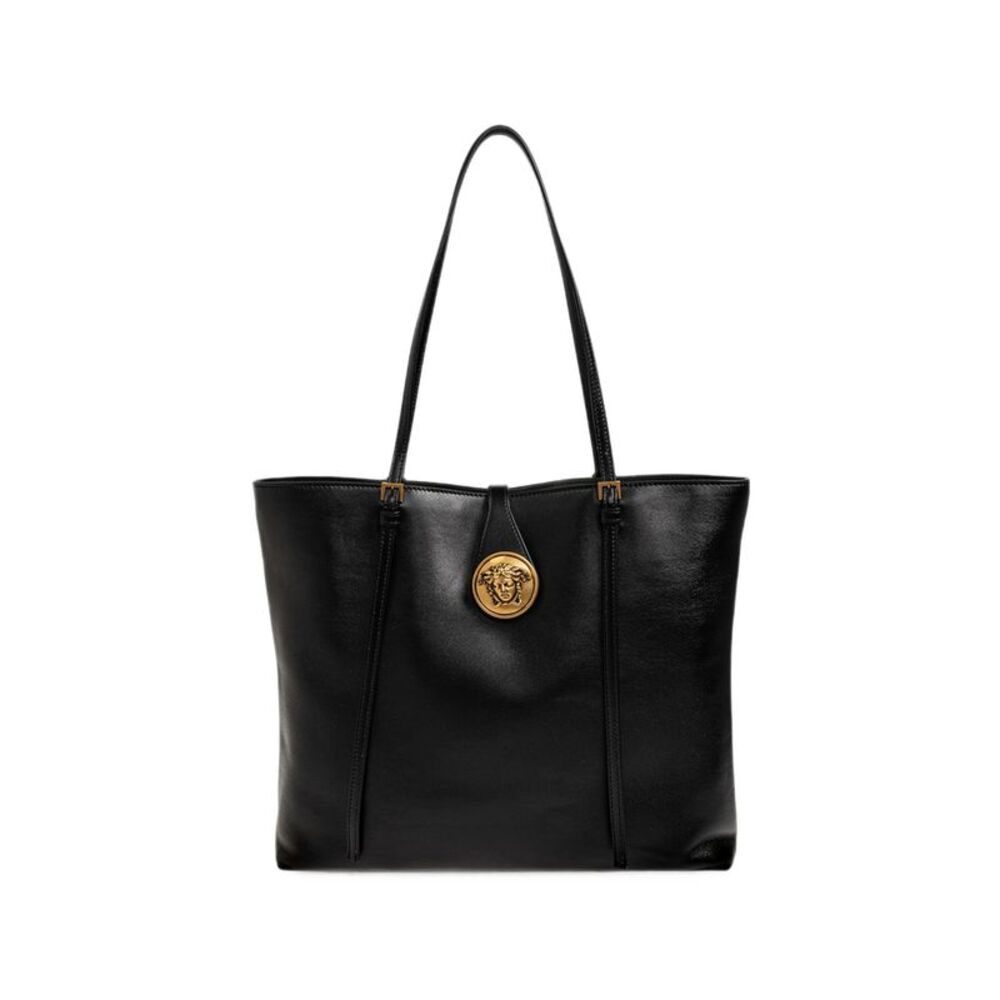 Versace Black Tote Bags Women